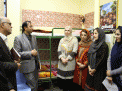 گزارش تصویری هیات رئیسه دانشگاه از خوابگاه خواهران به مناسبت هفته خوابگاه